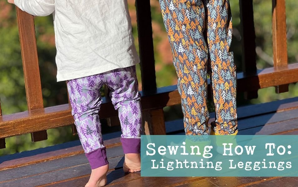 Cloth Cuts  Blog - Sew Along With Us: Lightning Leggings